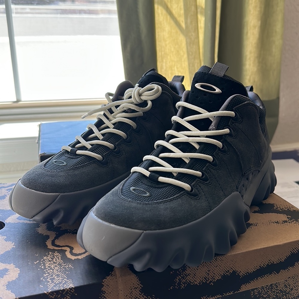 Oakley x Braindead Nubuck Edge Boot in Black Ink